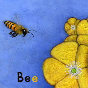 Animal alphabet book bee - click here for a larger image