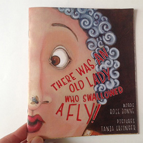 There was an old lady who swallowed a fly - click here for a larger image